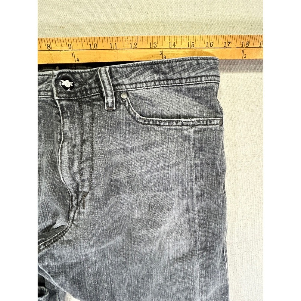 DIESEL THICAR Men's 32 Black Denim Jeans MADE IN ITALY Stretch Selvedge 008JL - Picture 4 of 13